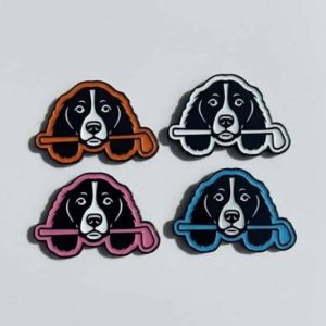 HEAD DOWN – Enamel Coated Ball Markers (Single)